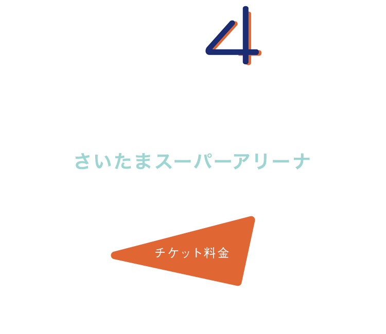 『LEVEL.4 in さいたまスーパーアリーナ』2018.12.26(WED) さいたまスーパーアリーナ 16:30開場/17:30開演 チケット料金6,500円(税込)